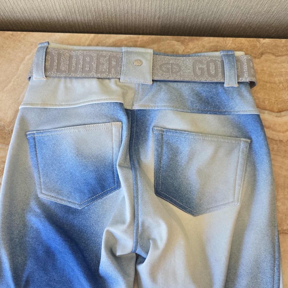Goldbergh Blanchi Ski Pants Denim Jeans Blue Ciel Goldbergh Blue Ski Pants - Picture 16 of 16